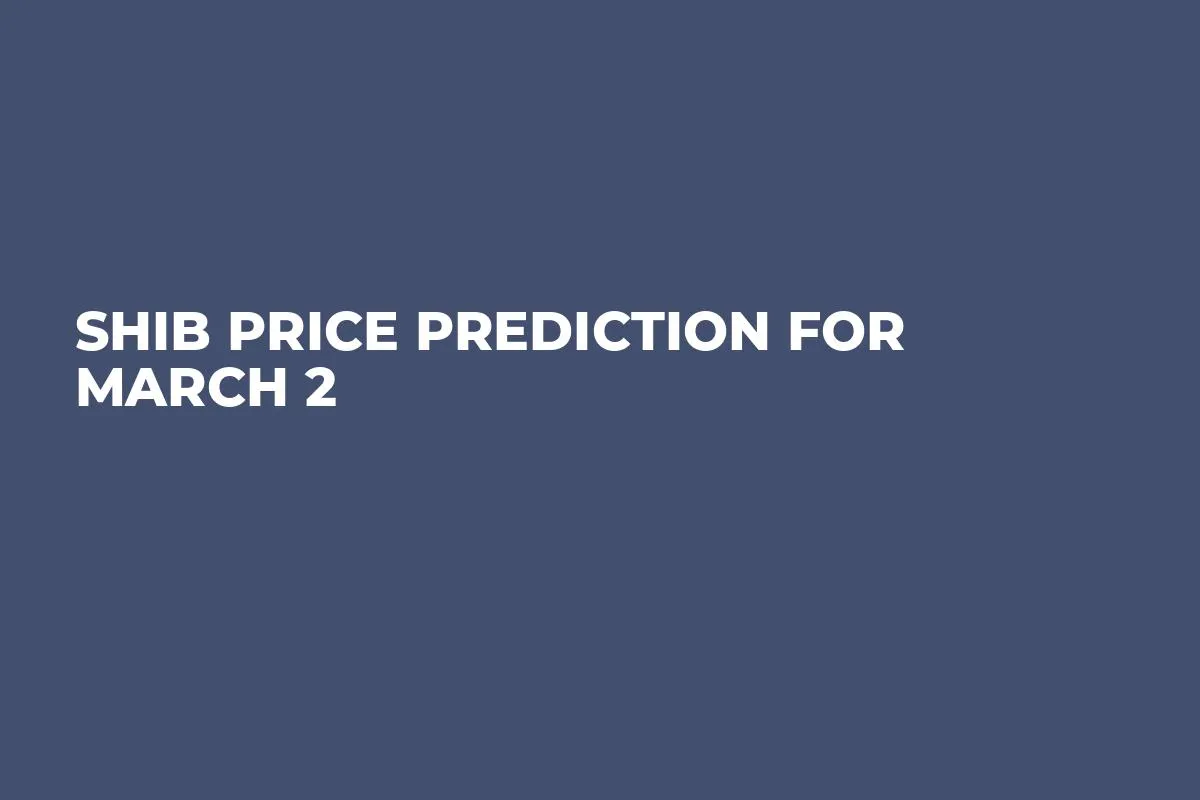 SHIB Price Prediction for March 2