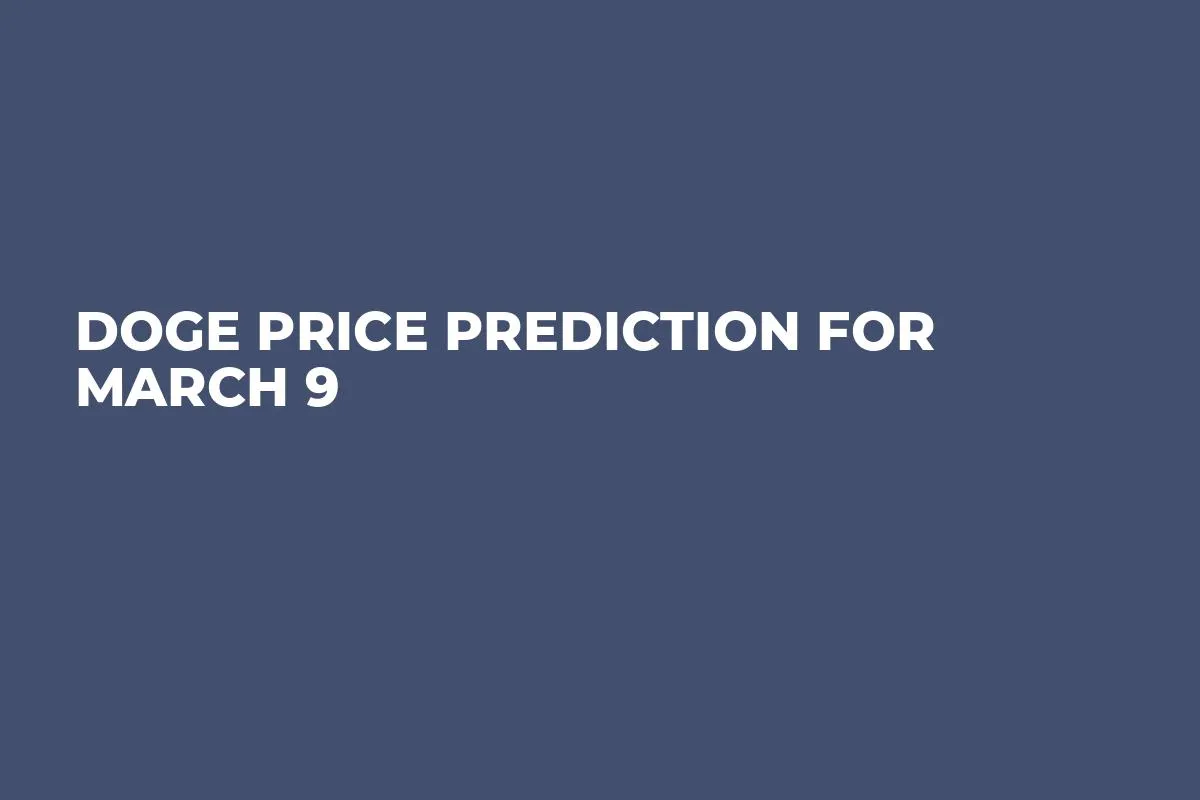 DOGE Price Prediction for March 9