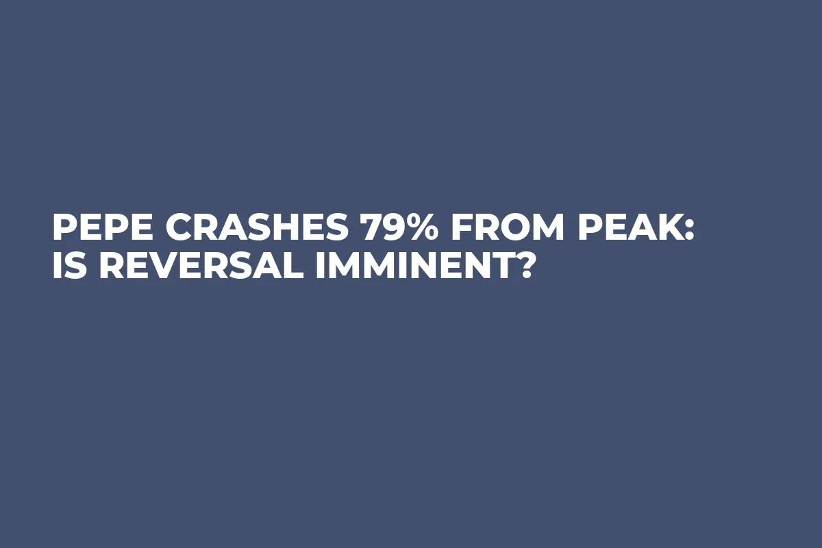 PEPE Crashes 79% From Peak: Is Reversal Imminent?