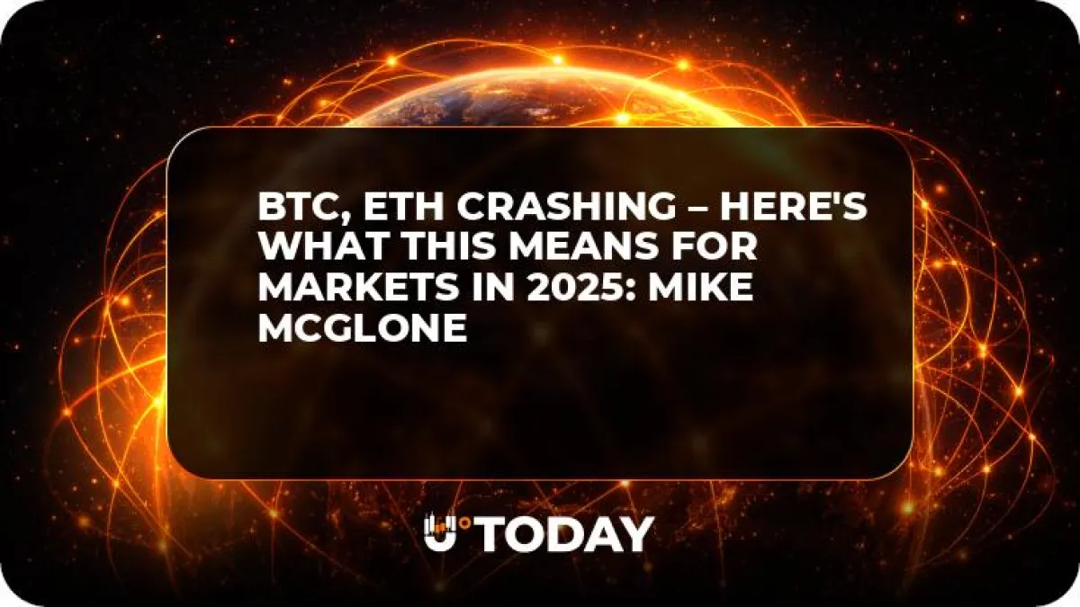 BTC, ETH Crashing – Here's What This Means for Markets in 2025: Mike McGlone