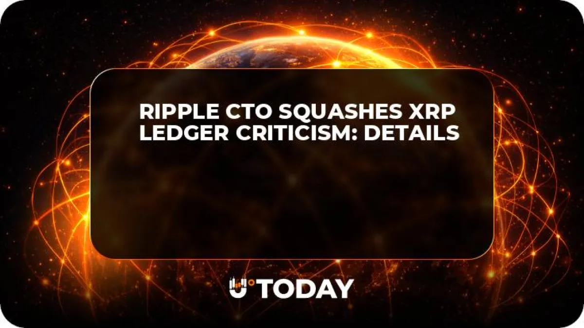 Ripple CTO Squashes XRP Ledger Criticism: Details