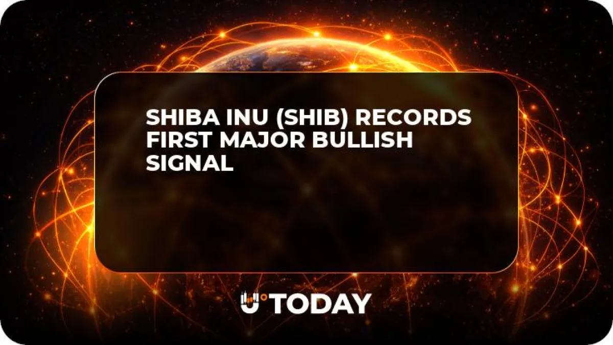 Shiba Inu (SHIB) Records First Major Bullish Signal