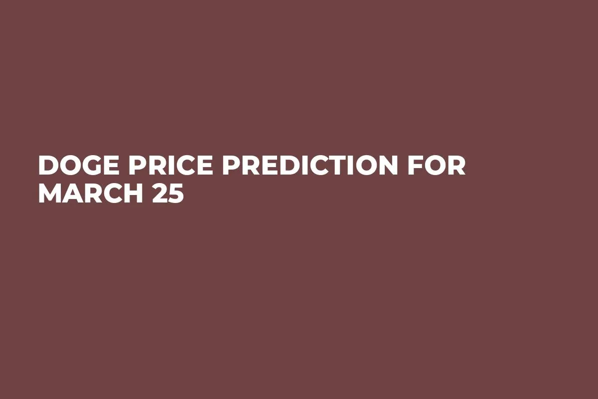 DOGE Price Prediction for March 25