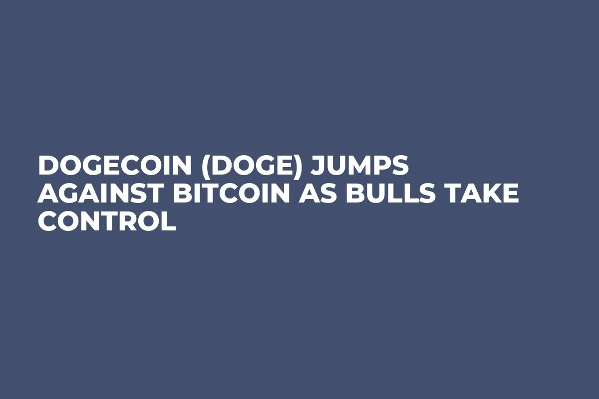 Dogecoin (DOGE) Jumps Against Bitcoin as Bulls Take Control