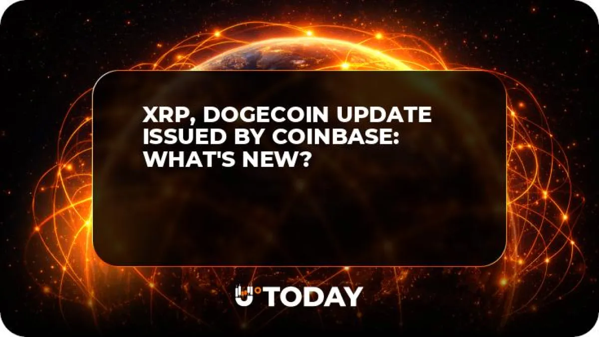 XRP, Dogecoin Update Issued by Coinbase: What's New?