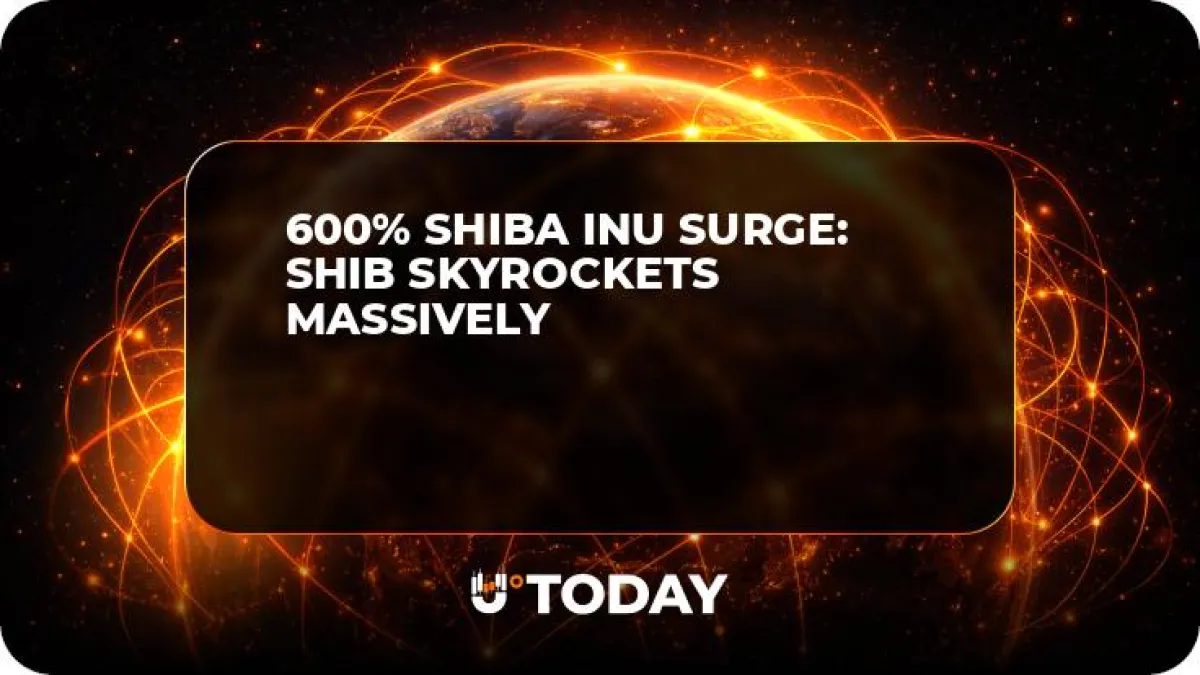 600% Shiba Inu Surge: SHIB Skyrockets Massively