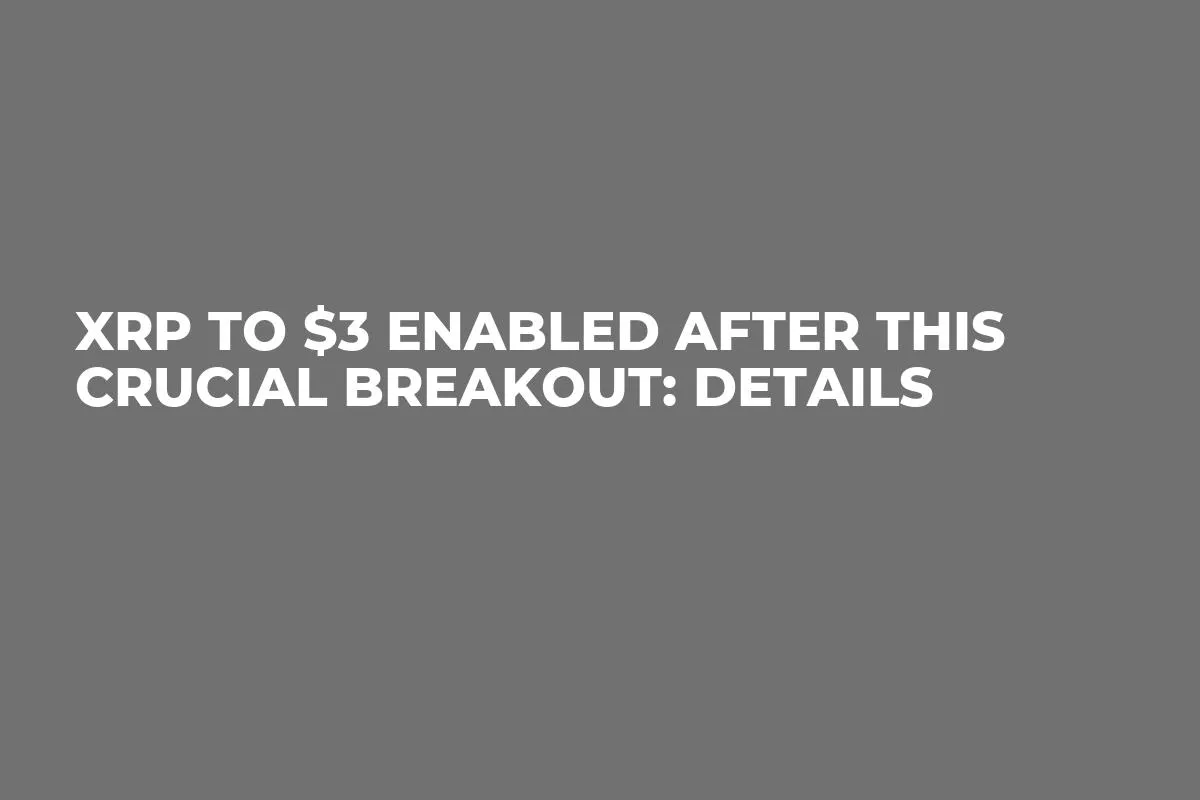 XRP to $3 Enabled After This Crucial Breakout: Details