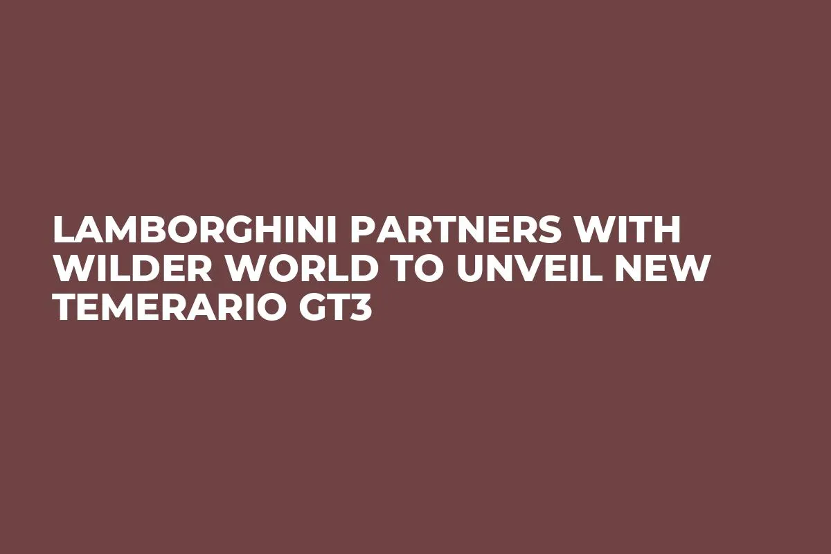 Lamborghini Partners With Wilder World to Unveil New Temerario GT3