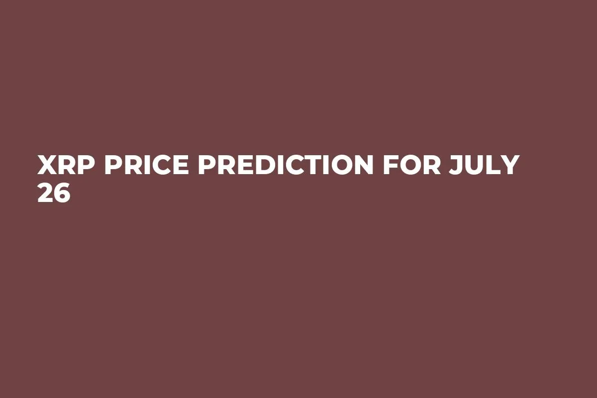 XRP Price Prediction for July 26