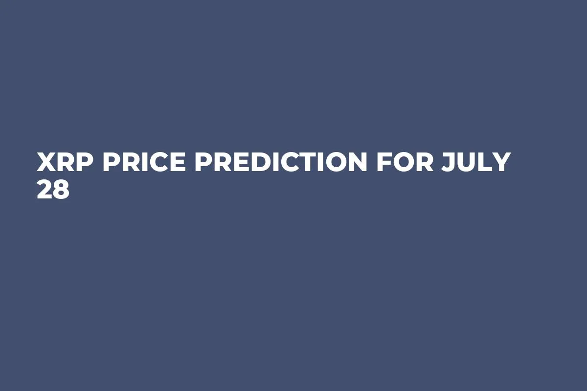 XRP Price Prediction for July 28