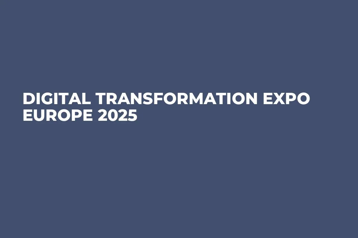 Digital Transformation Expo Europe 2025