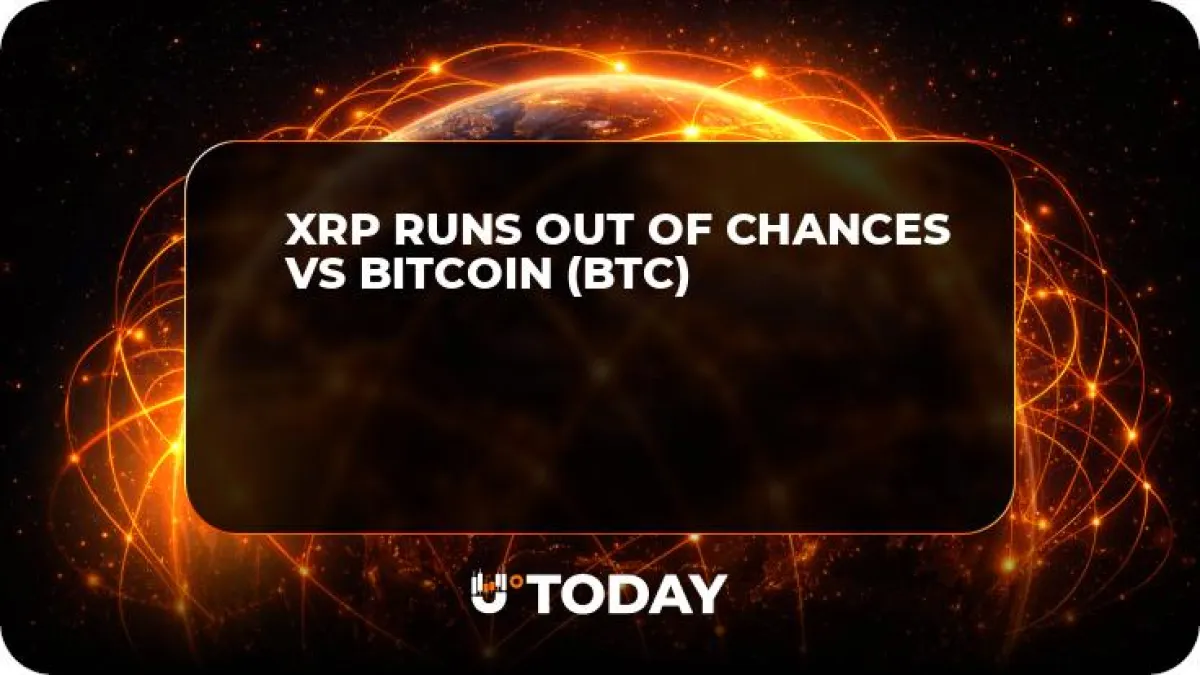 XRP Runs Out of Chances vs Bitcoin (BTC)
