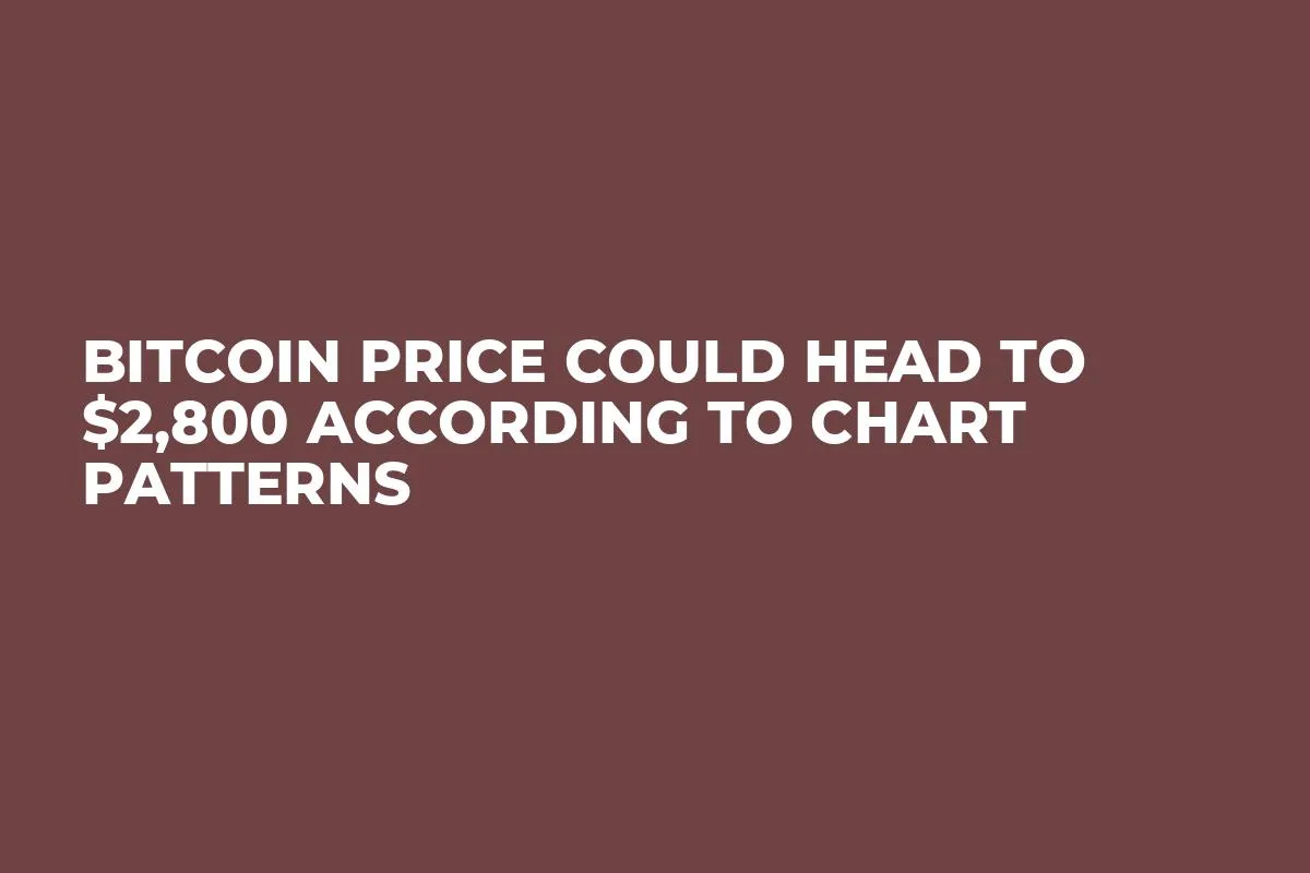 Bitcoin Price Could Head to $2,800 According to Chart Patterns