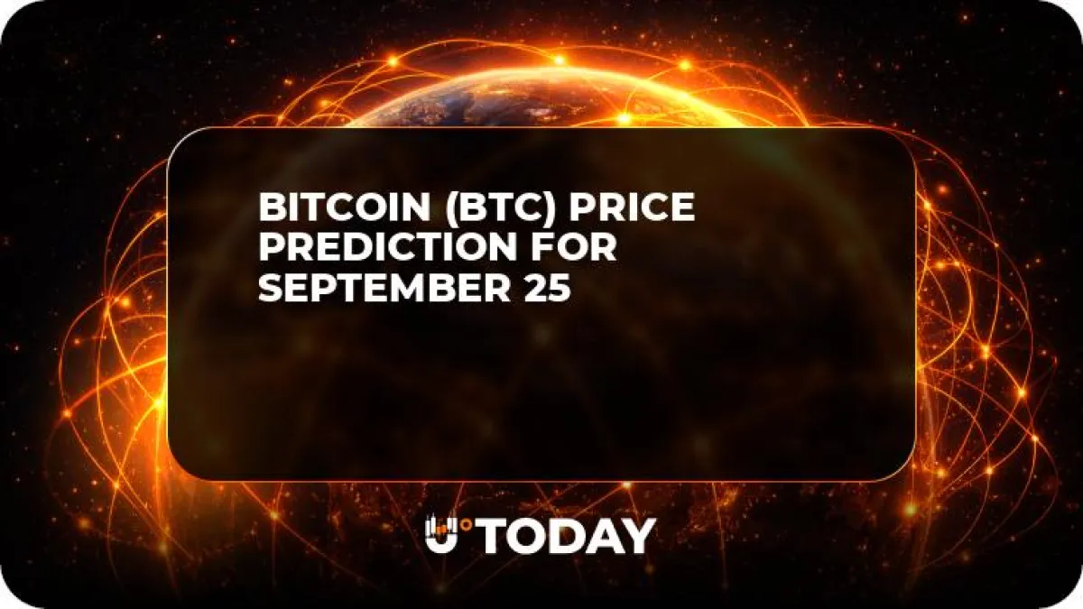 Bitcoin (BTC) Price Prediction for September 25