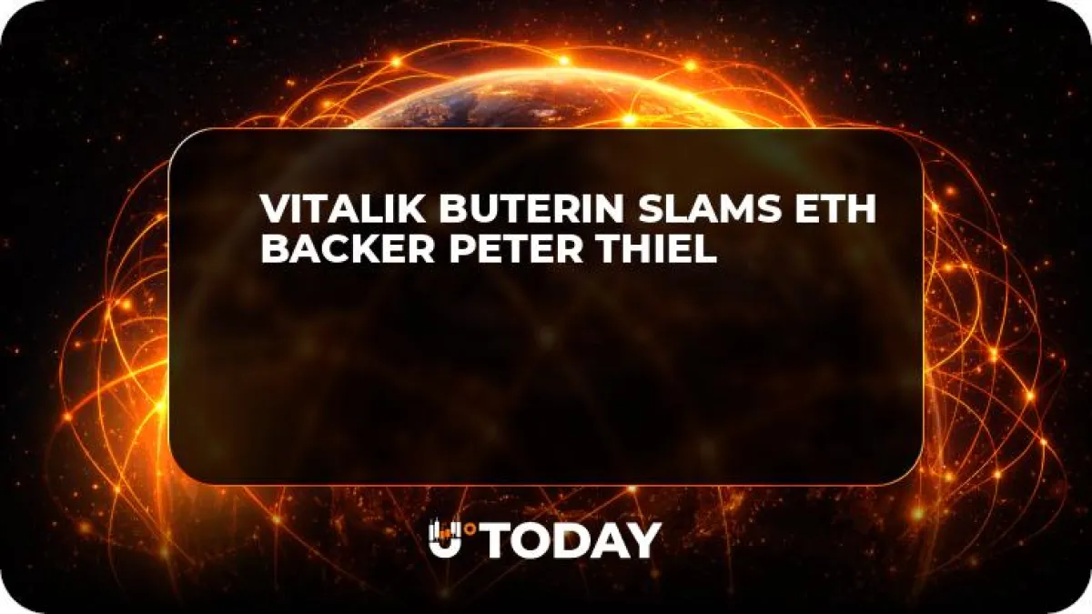 Vitalik Buterin Slams ETH Backer Peter Thiel 