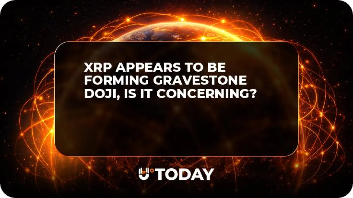 XRP Appears to Be Forming Gravestone Doji, Is It Concerning?