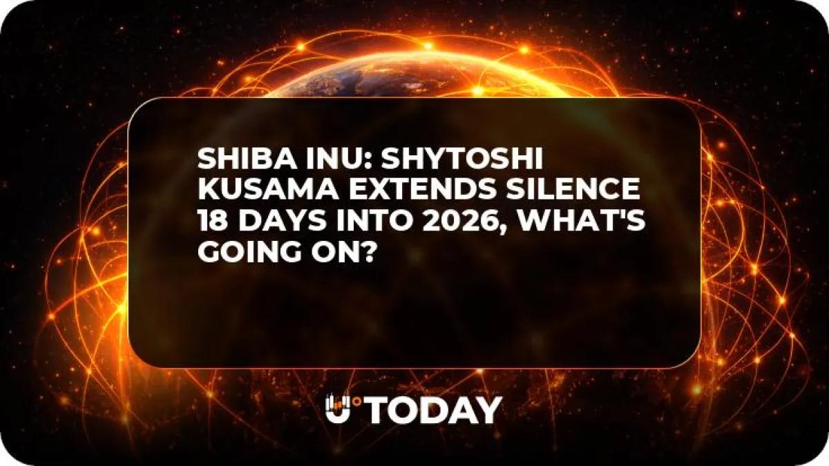 Shiba Inu: Shytoshi Kusama Extends Silence 18 Days Into 2026, What's Going On?