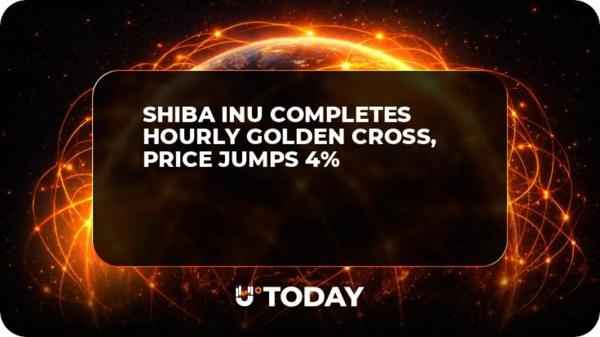 Shiba Inu Completes Hourly Golden Cross, Price Jumps 4%
