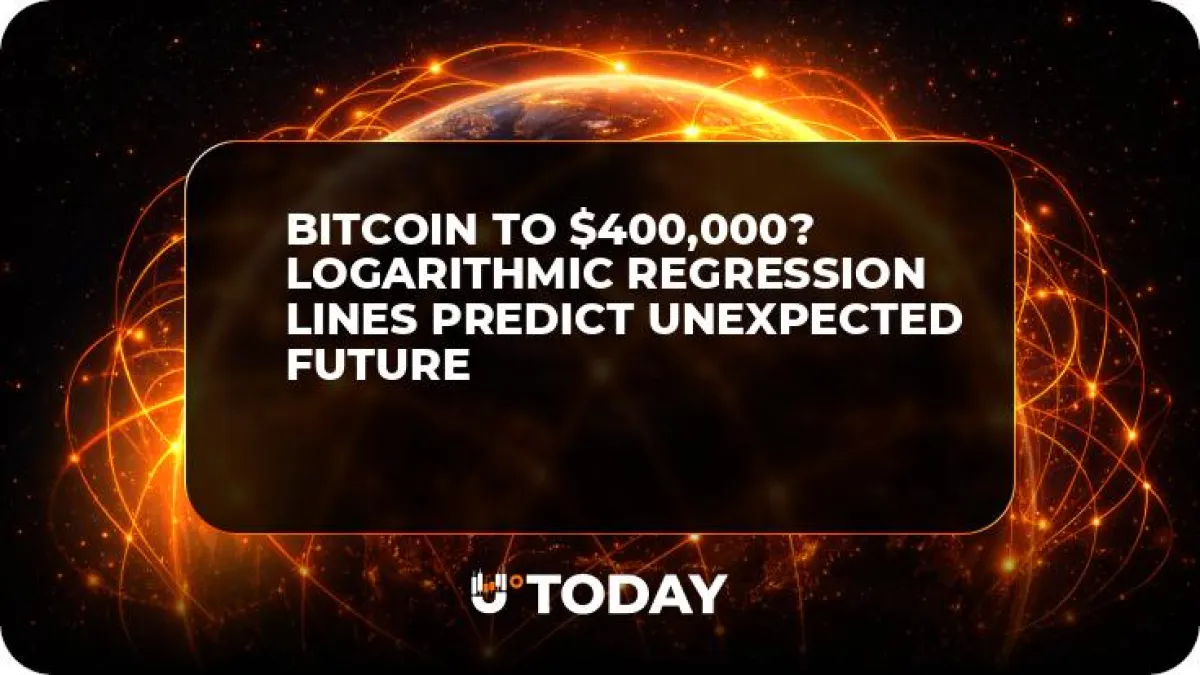 Bitcoin to $400,000? Logarithmic Regression Lines Predict Unexpected Future