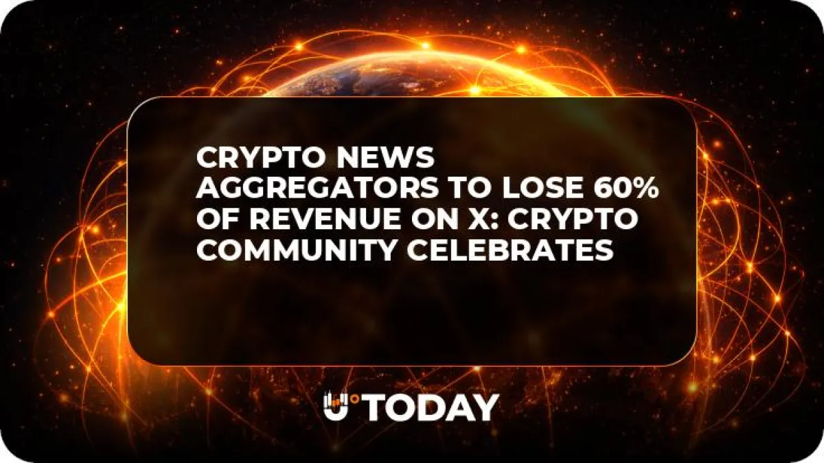 Crypto News Aggregators to Lose 60% of Revenue on X: Crypto Community Celebrates