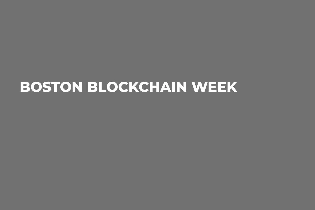 Boston Blockchain Week