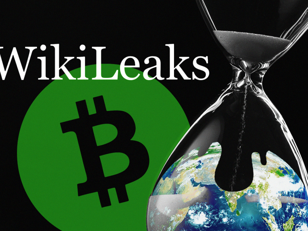 bitcoin wikileaks