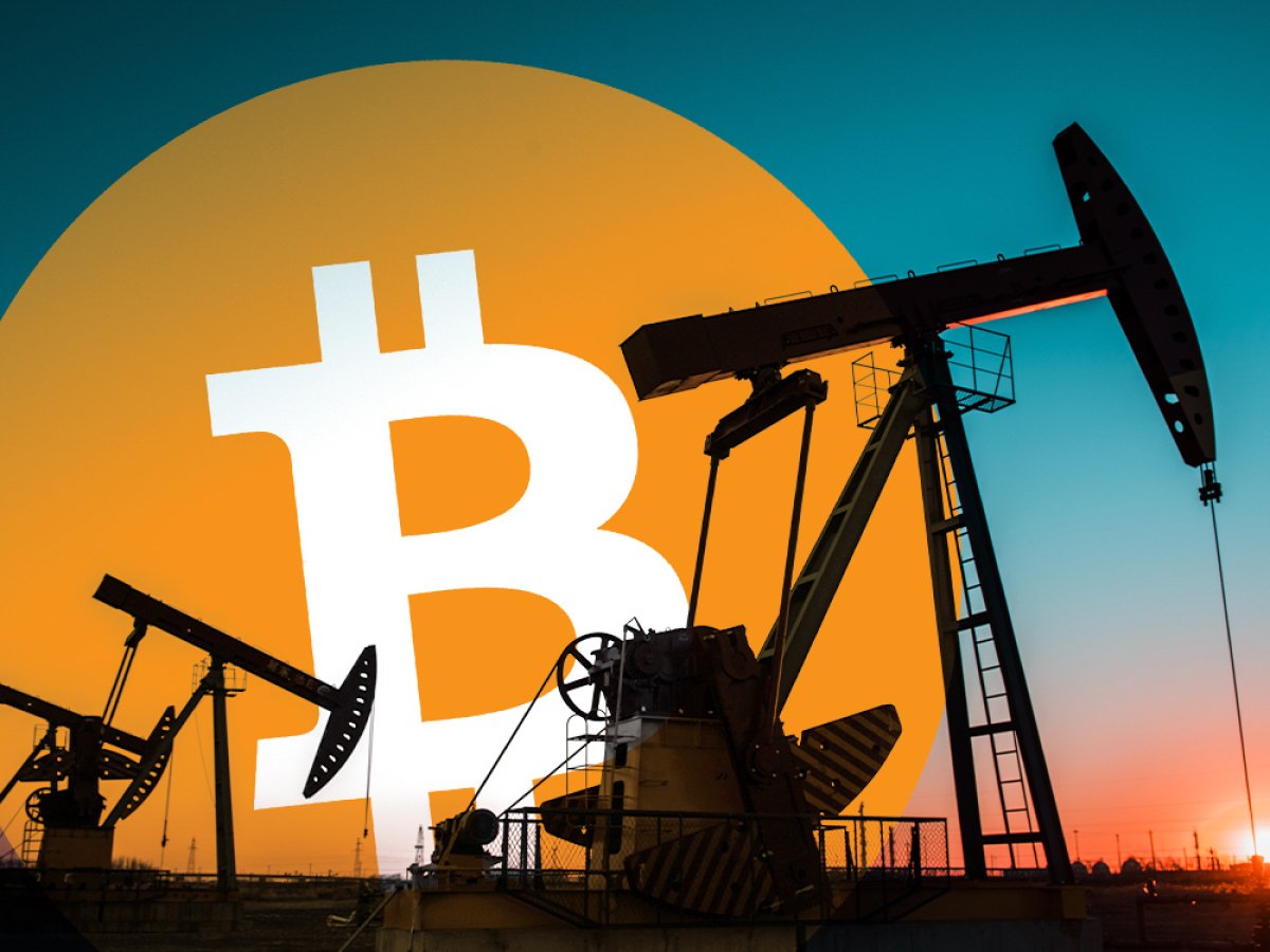 crypto mining oil and gas