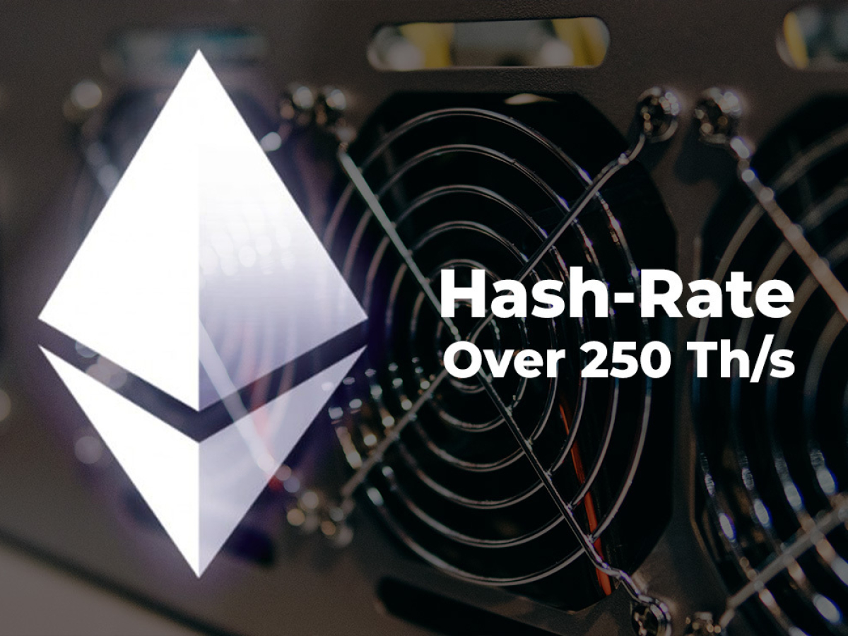 jumps in ethereum hashrate