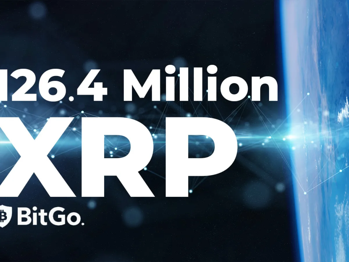 126.4 Million XRP Sent by Several TopTier Platforms and BitGo