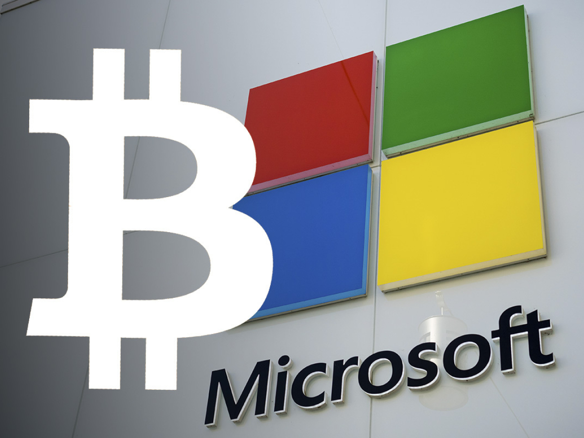 microsoft bitcoin