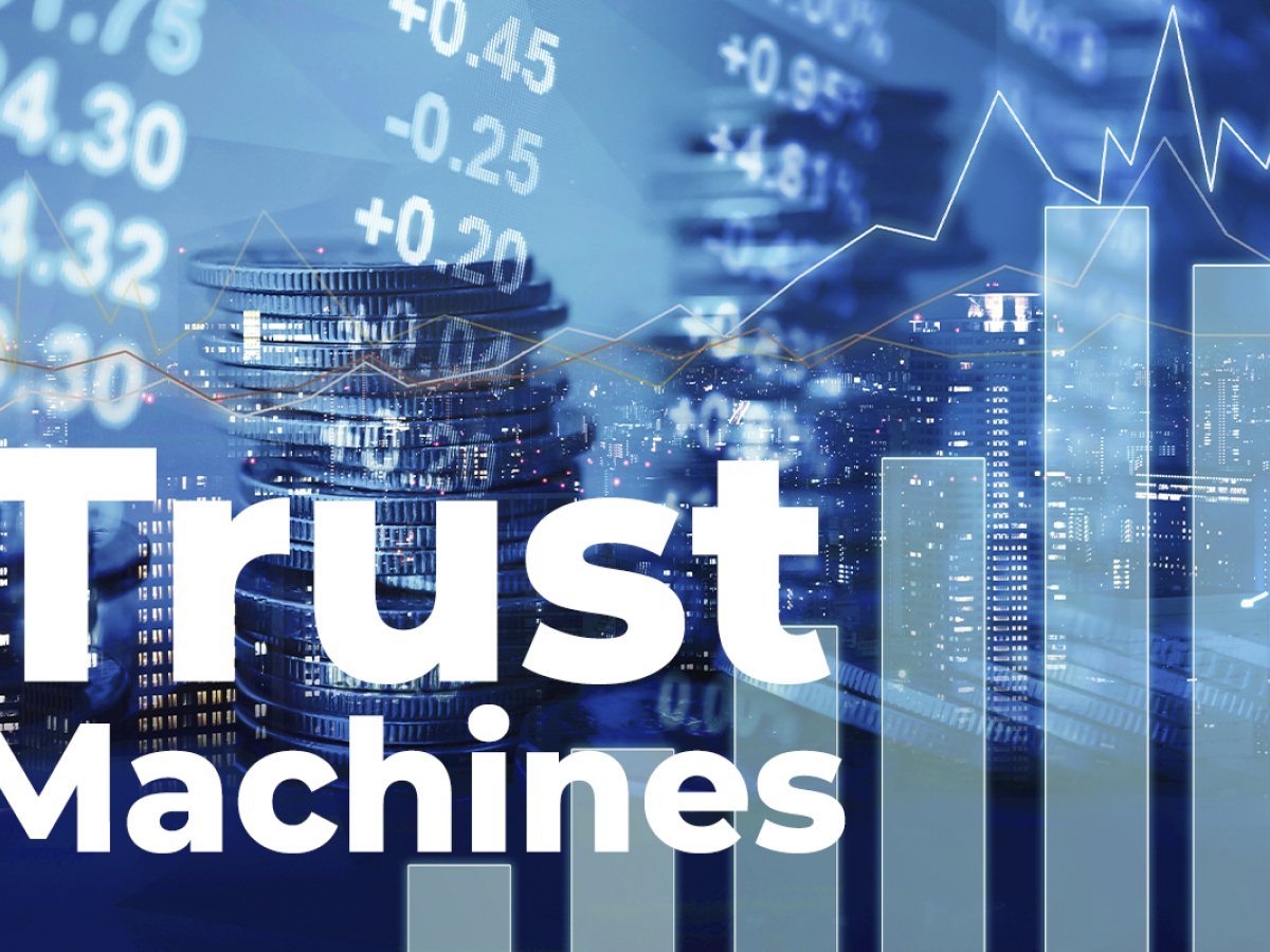 Траст машина история блокчейна. The Trust Machine.