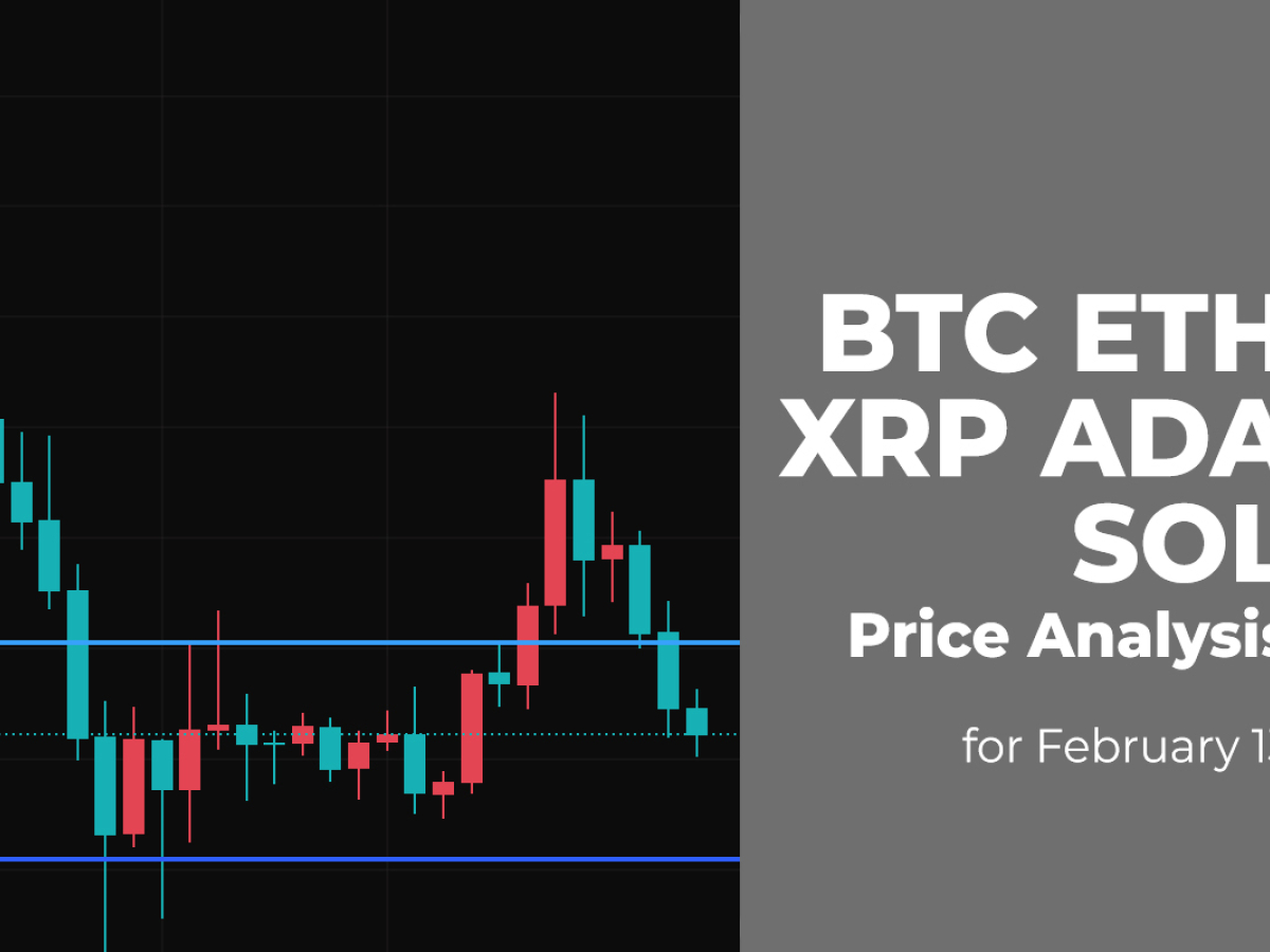 BTC, ETH, XRP, ADA And SOL Price Analysis For February 13