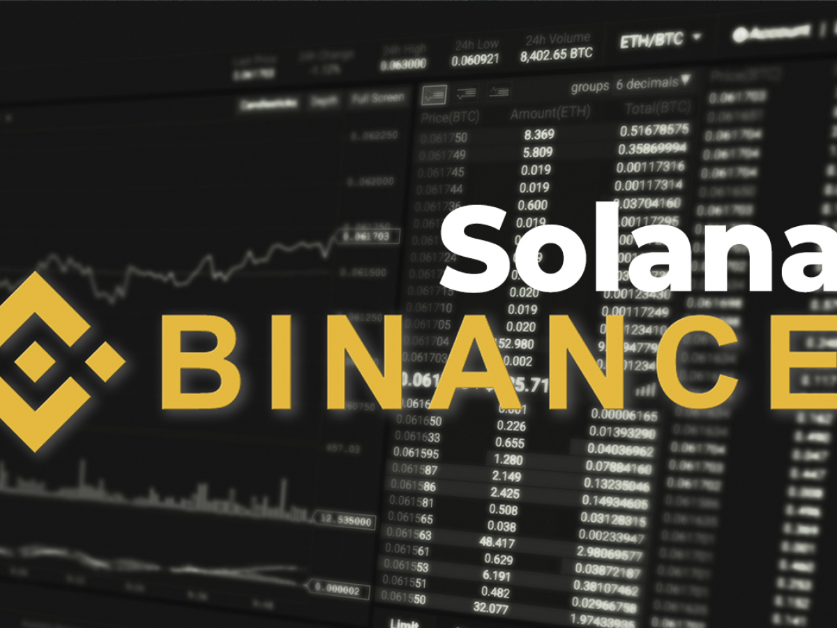 send solana to binance