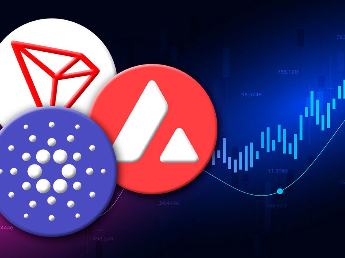 Cardano, Tron and Avalanche Post Price Gains as Altcoins See Relief Rally