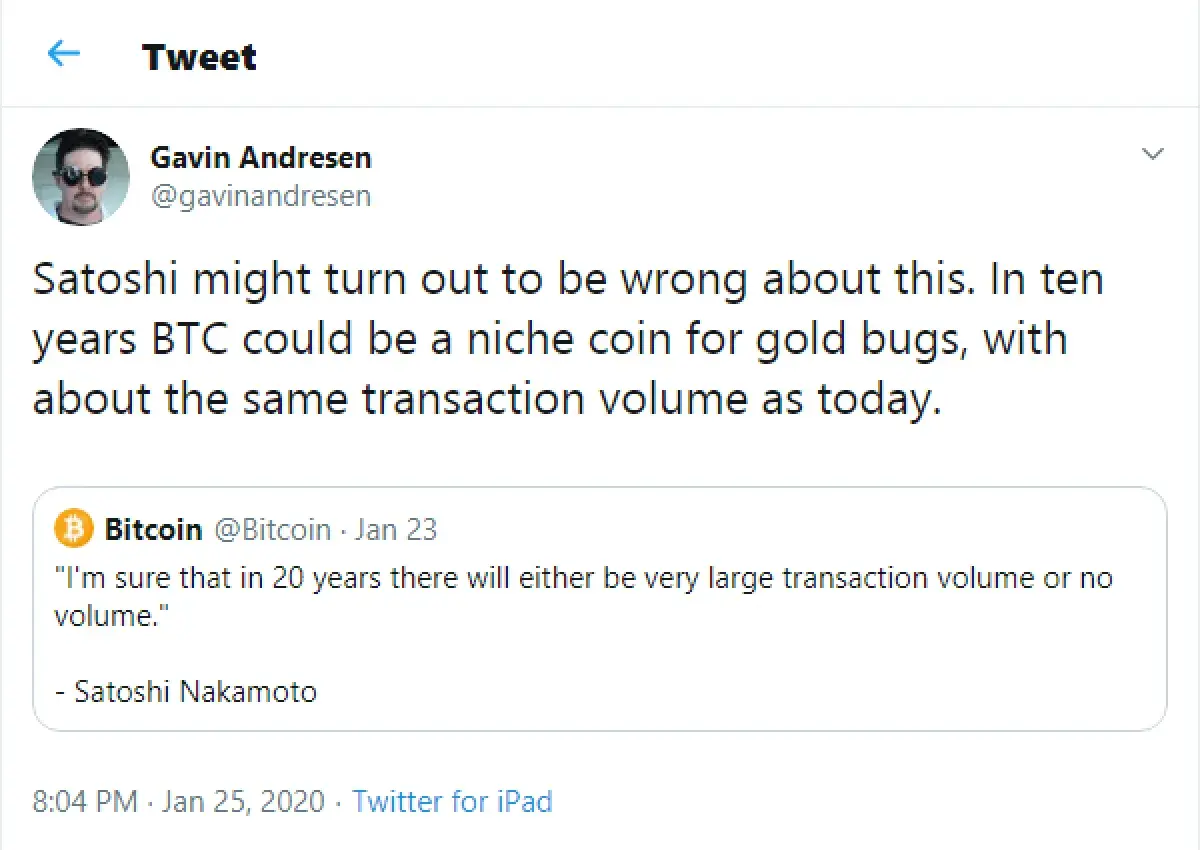 Gavin Andresen of Bitcoin Foundation Named Bad Mistake of Satoshi Nakamoto  - U.Today