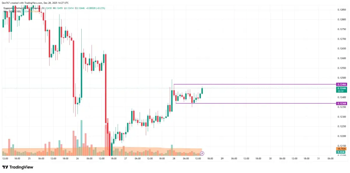 DOGE Price Analysis for December 28 - U.Today