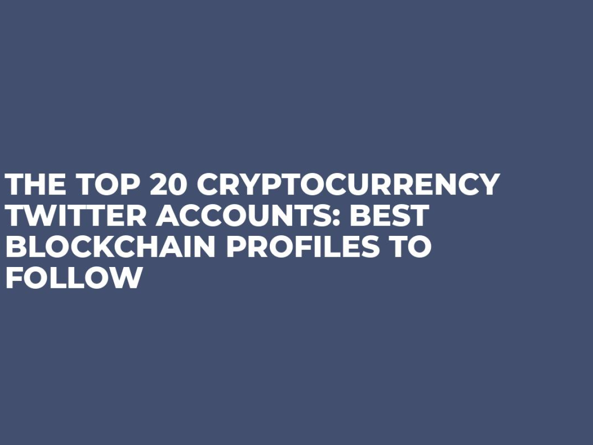 cryptocurrency who to follow on twitter