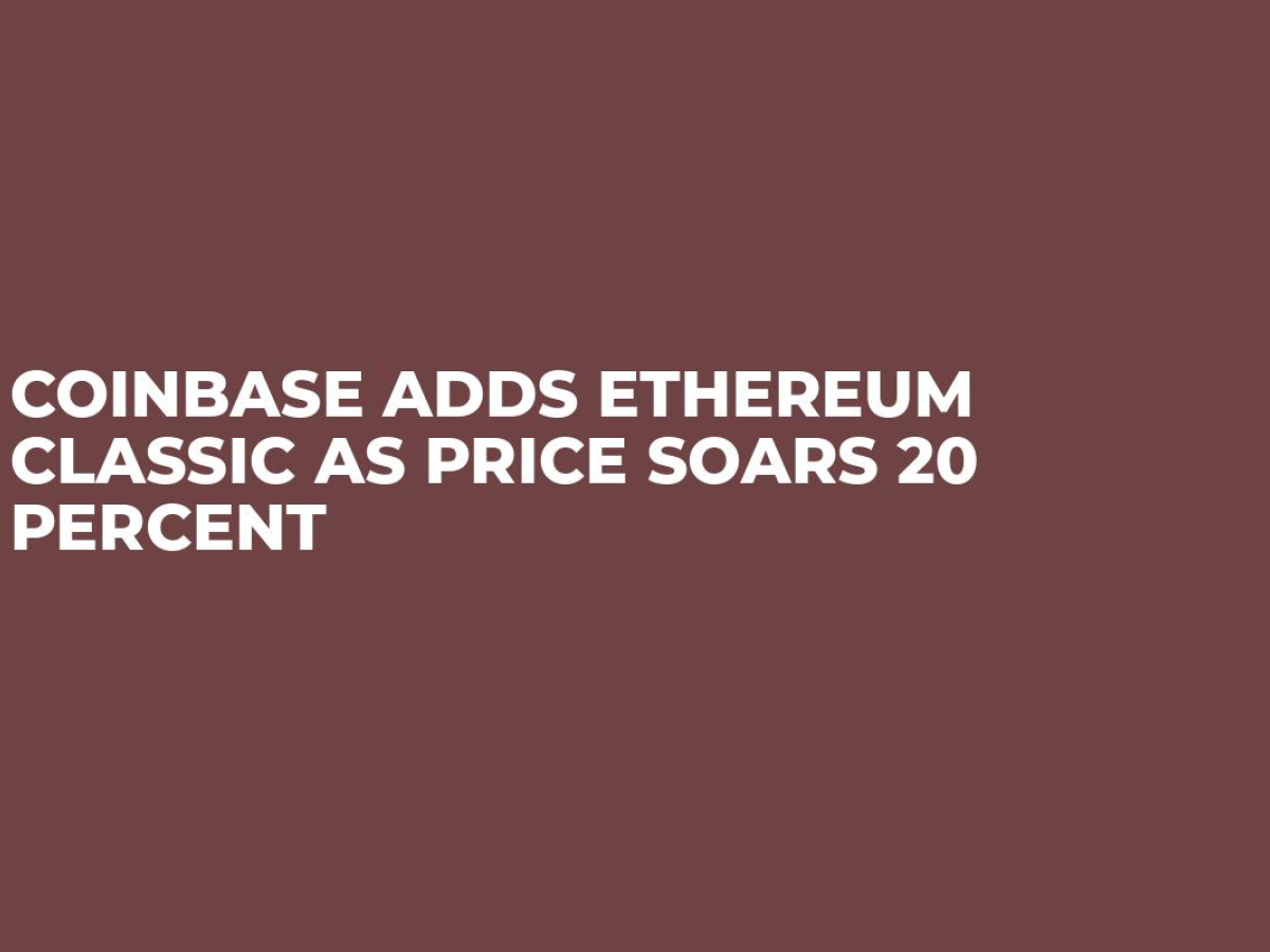 ethereum classic coinbase price