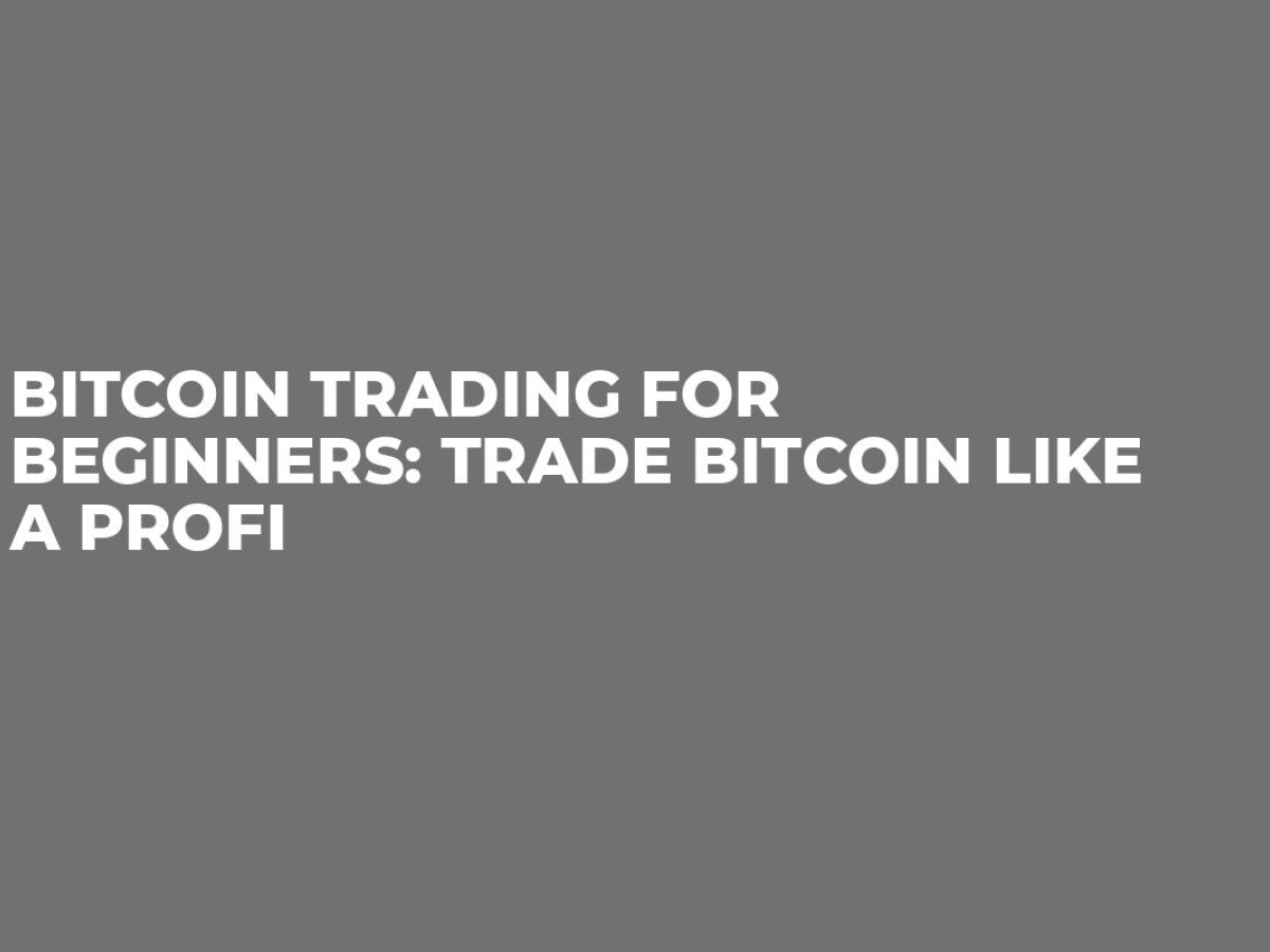 Bitcoin Trading For Beginners: Trade Bitcoin Like a Profi