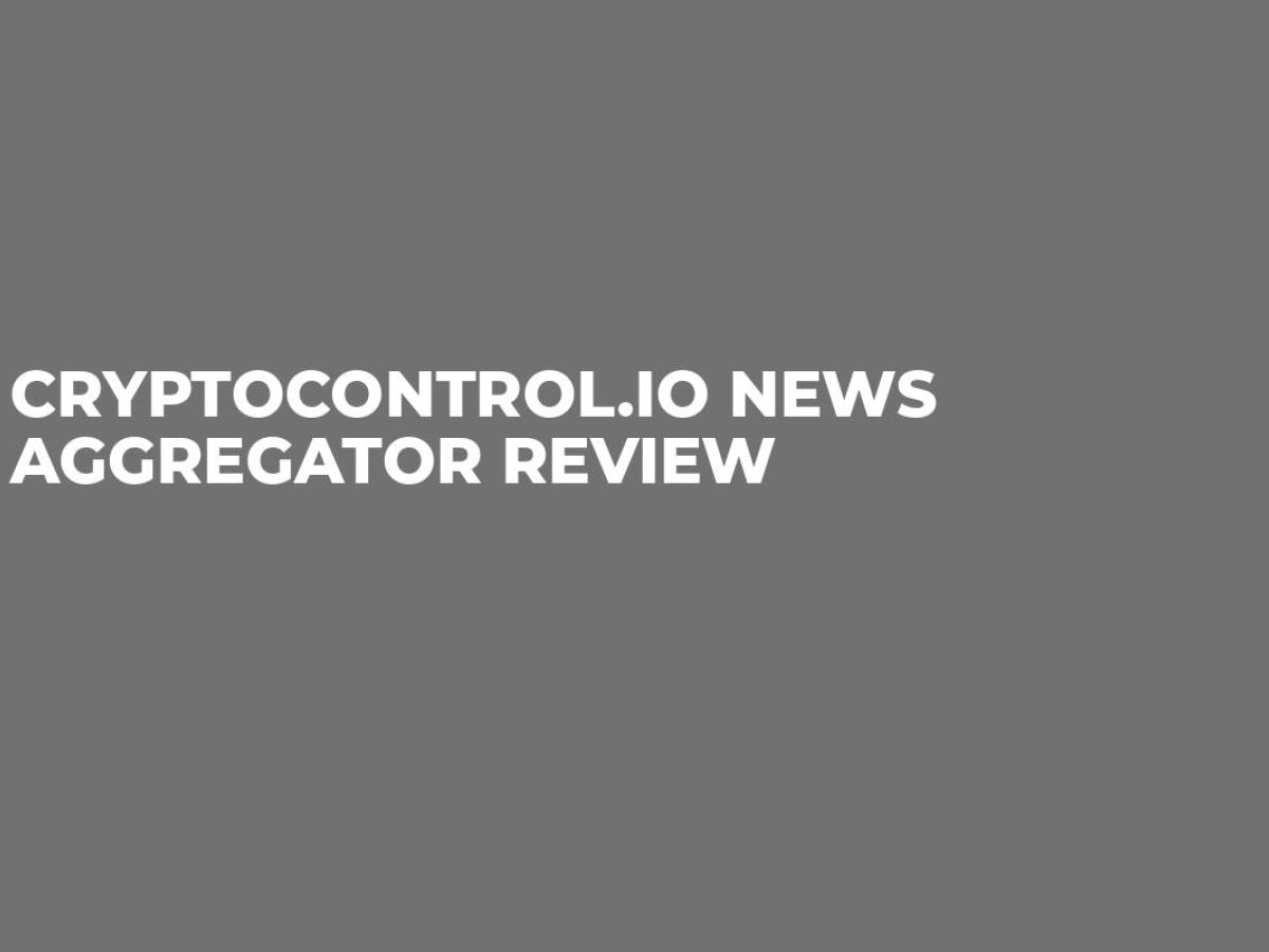 Cryptocontrol.io News Aggregator Review