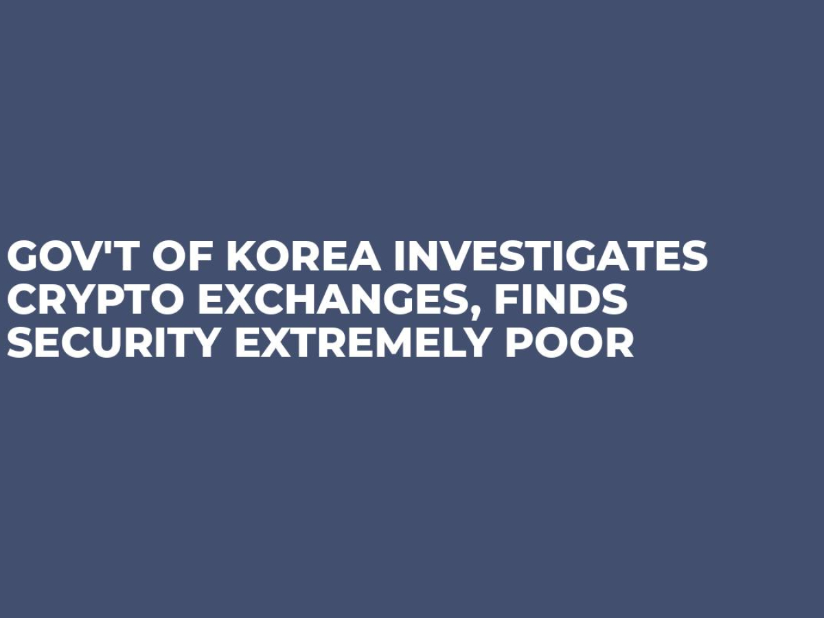 korean crypto exchanges fail security check