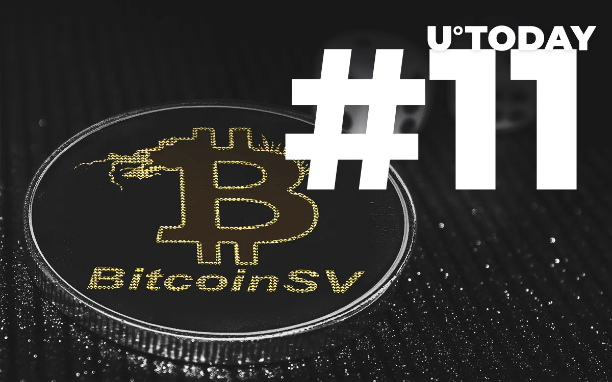 Bitcoin SV Takes Spot #11 on CMC After Doubling Its Value Thanks to Craig Wright’s Recent Move