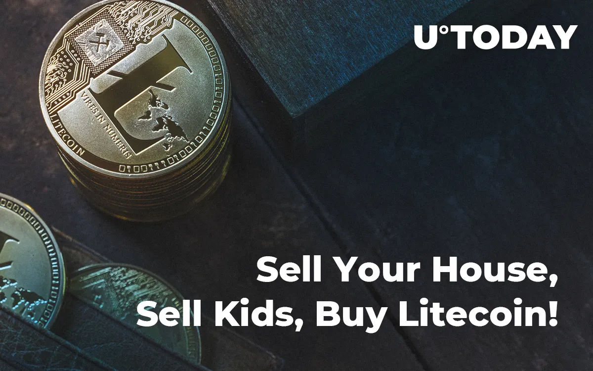 Litecoin (LTC) Price Spikes 440% Year-To-Date, CNBC Host Shouts “Sell Your House, Sell Kids, Buy Litecoin!”