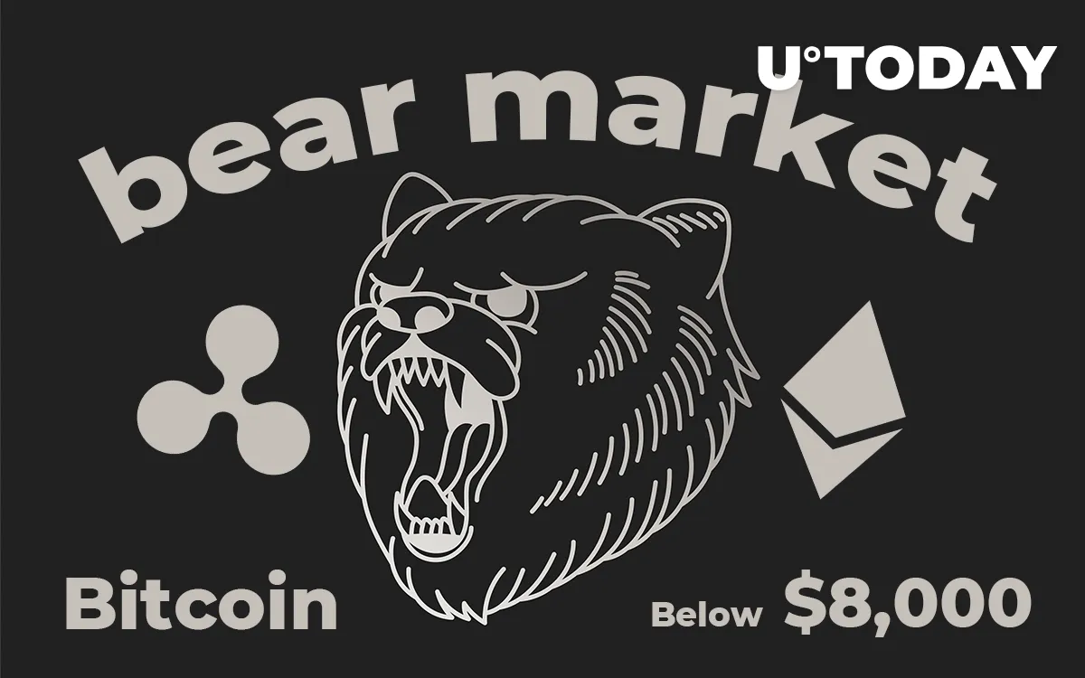BTC, ETH, XRP Price Prediction — Market Looks Bearish as Long as Bitcoin Remains Below $8,000