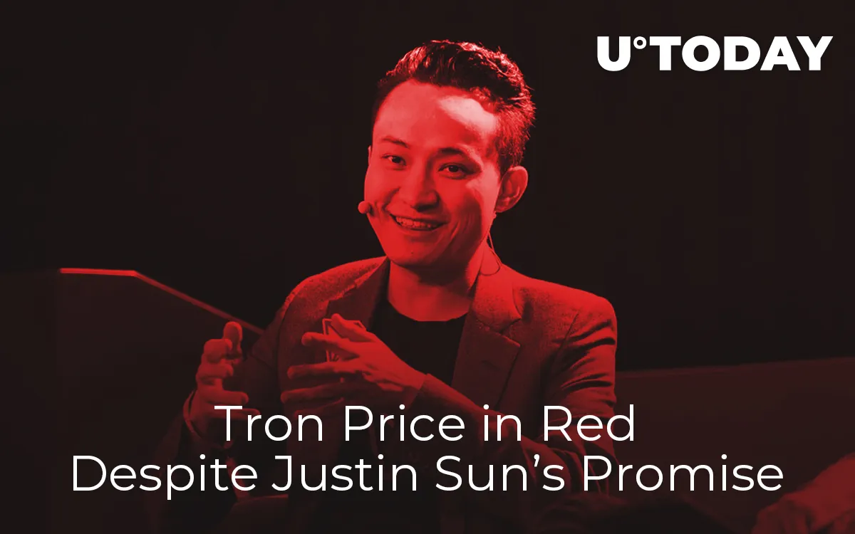Tron Price in Red Despite Justin Sun’s Promise of Big Announcement on June 3