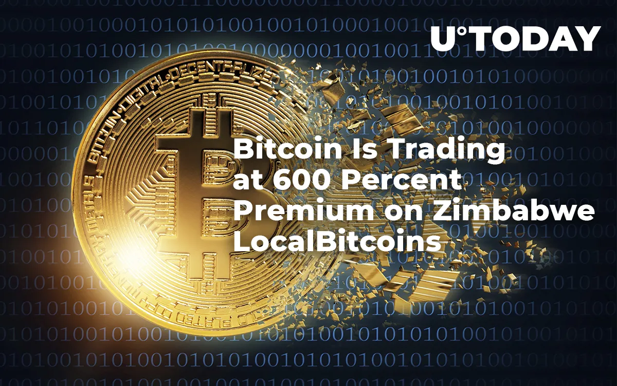 Bitcoin Is Trading at 600 Percent Premium on Zimbabwe LocalBitcoins