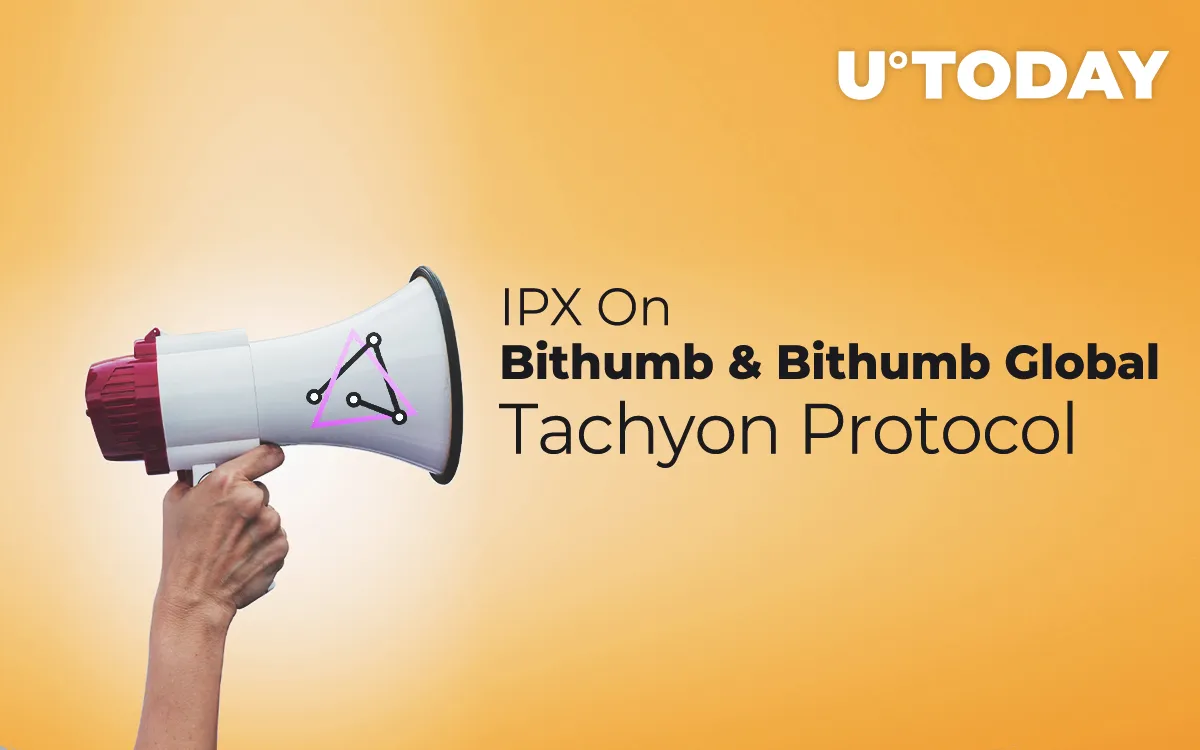 Tachyon Protocol (IPX) Listed on Bithumb and Bithumb Global