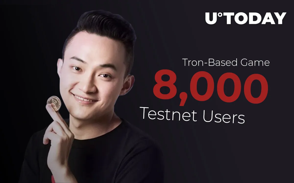 Justin Sun: New Tron-Based Game Gets 8,000 Testnet Users In One Hour
