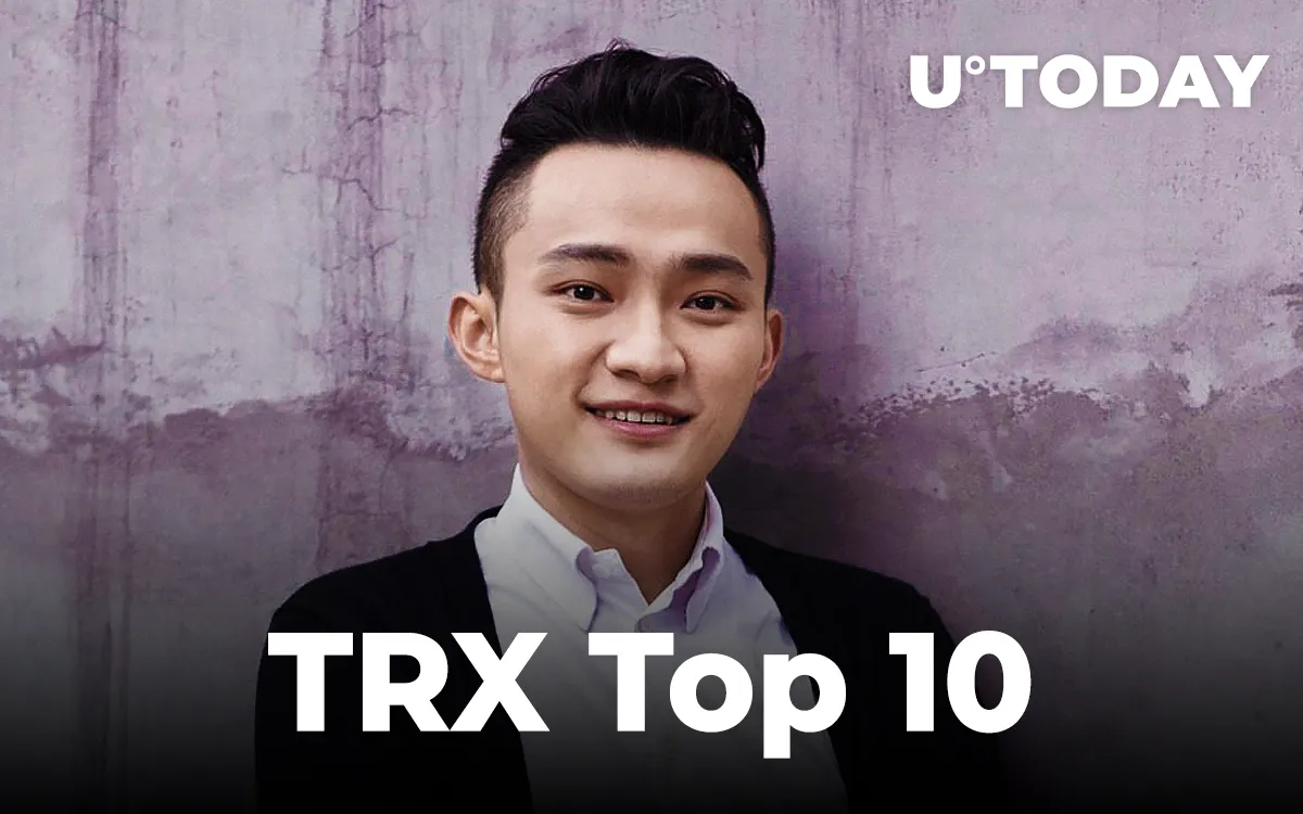 Tron (TRX) Surges to Top 10 as Justin Sun Teases TRON-Based Decentralized Stablecoin 
