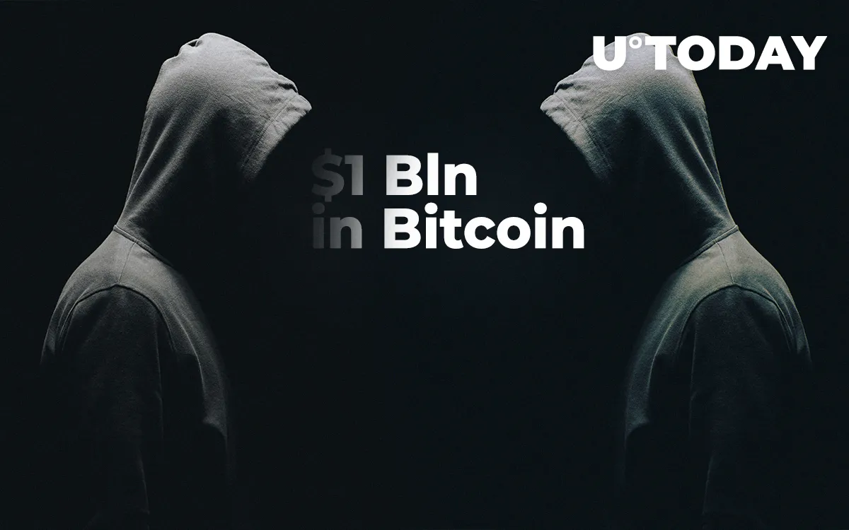  Nearly $1 Bln in Bitcoin (BTC) Sent Between Anonymous Wallets: Whale Alert